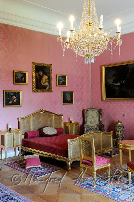 Schloss Dobris, Prunk-Herren-Schlafzimmer