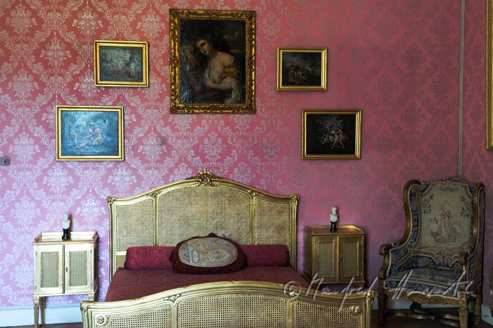 Schloss Dobris, Prunk-Herren-Schlafzimmer