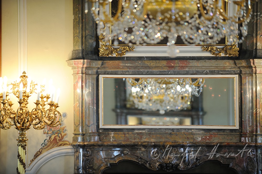 Schloss Dobris, Spiegelsaal, Luster