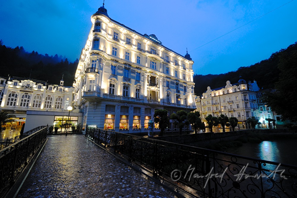 Grandhotel Pupp am Fluss Tepla