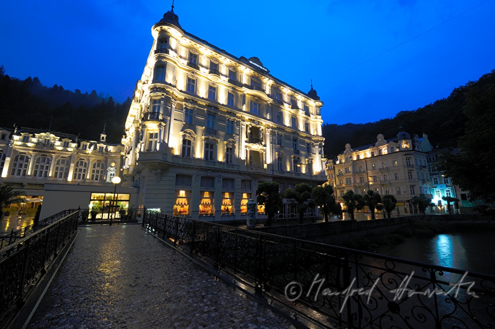 Grandhotel Pupp am Fluss Tepla