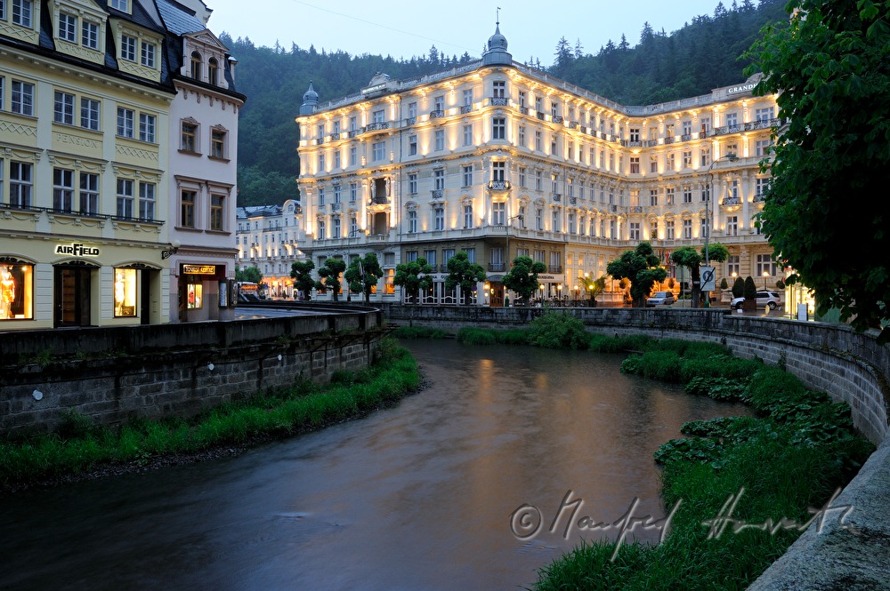 Grandhotel Pupp am Fluss Tepla