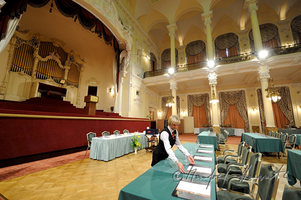 Grandhotel Pupp, Festsaal in neobarockem Baustil