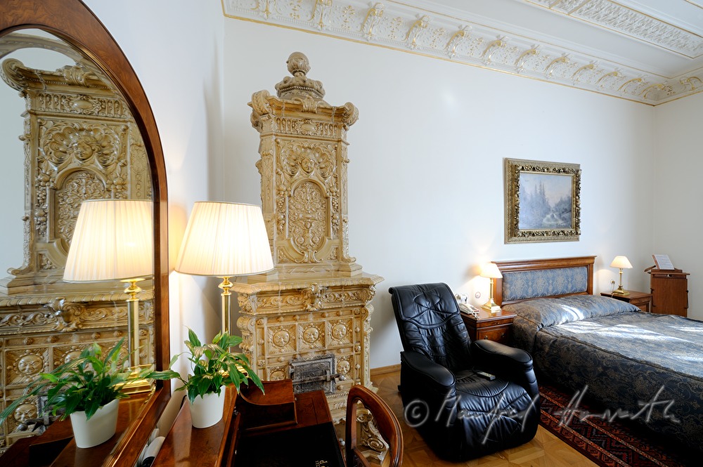 Grandhotel Pupp, Schlafzimmer der Präsidentensuite