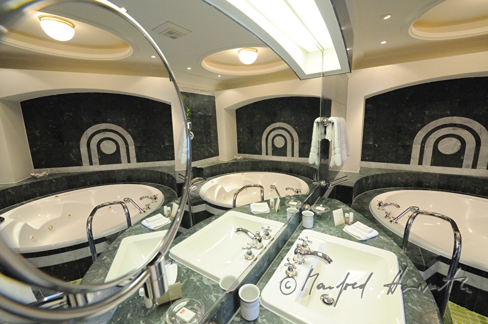Grandhotel Pupp, Präsidentensuite, Badezimmer