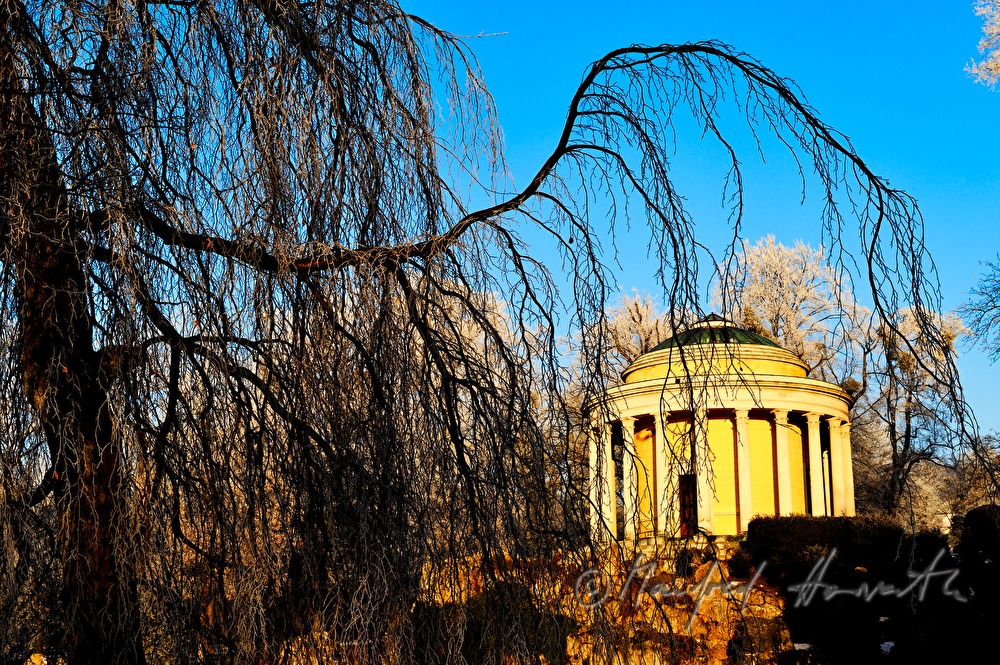 Leopoldinentempel im Landschaftsgarten