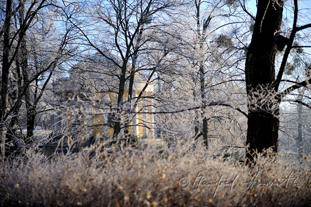 Leopoldinentempel im Landschaftsgarten