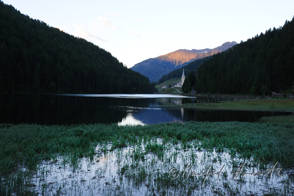 Durnholzer See und Sarntaler Alpen