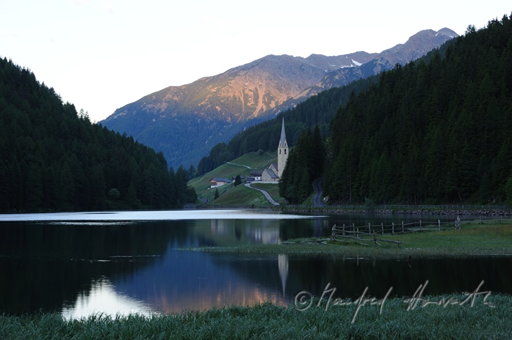 Durnholzer See und Sarntaler Alpen