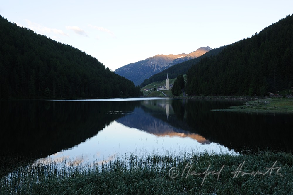 Durnholzer See und Sarntaler Alpen