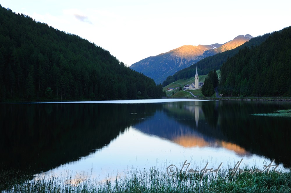 Durnholzer See und Sarntaler Alpen