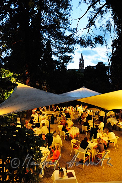 Gartenrestaurant im Hotel-Park