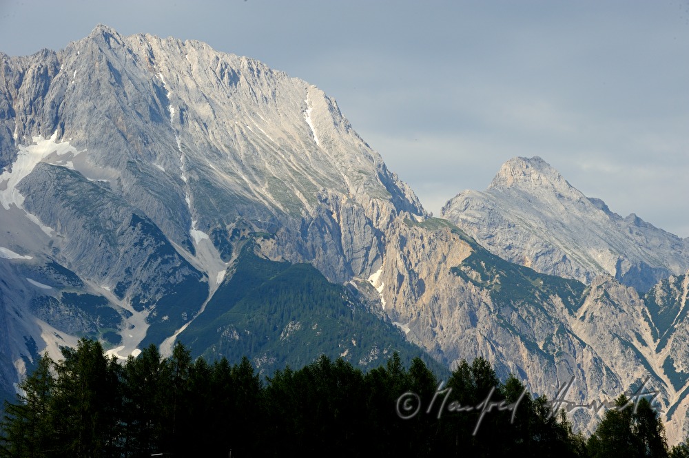 Berge om das Mieminger Plateau bei Obsteig
