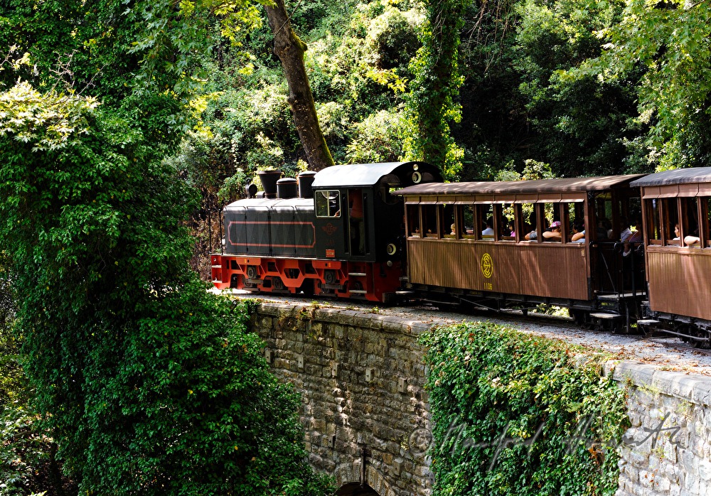 Pilionbahn auf dem Weg von Milies nach Lechonia