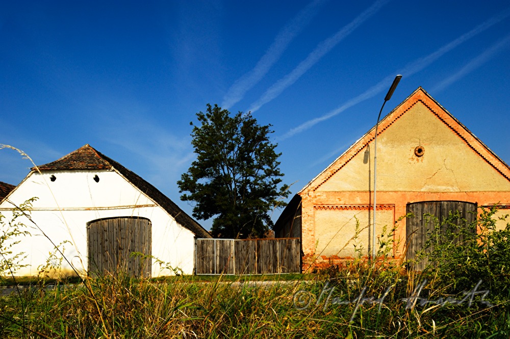 landwirtschaftlich genutzte Scheunen