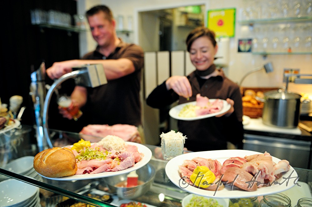 Restaurant Porcus, Gekochtes vom Schwein