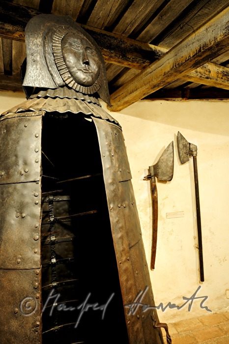 Eiserne Jungfrau im Flolterkammer-Museum