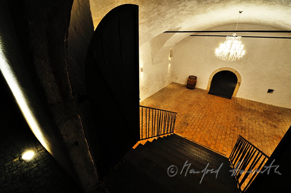 Weinkeller im Hotel von Gut Purbach (