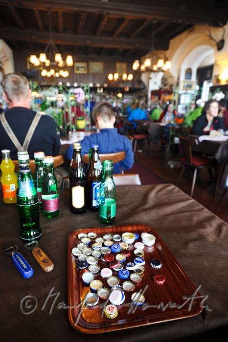 Speisesaal des Restaurants