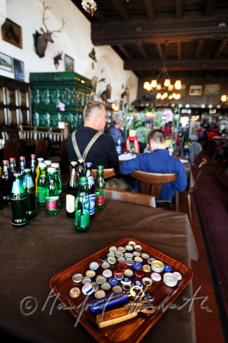 Speisesaal des Restaurants