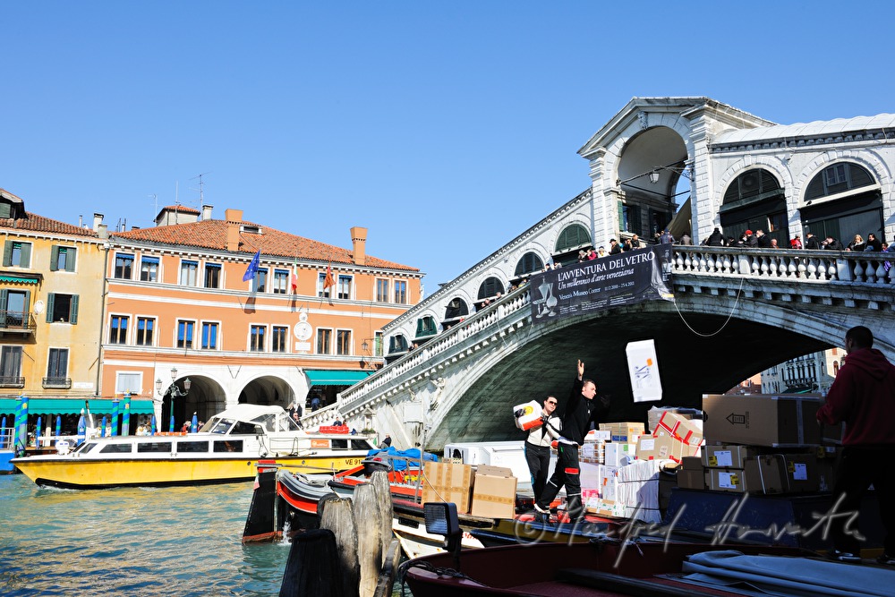 Rialtobrücke über den Canal Grande