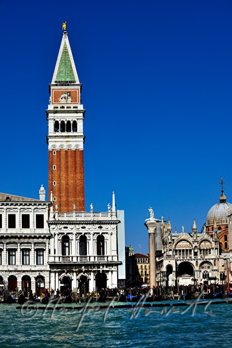 Canal Grande mit Markusplatz (Piazza San Marco)