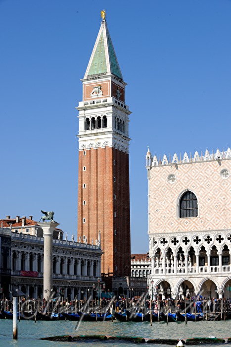Canal Grande mit Markusplatz (Piazza San Marco)