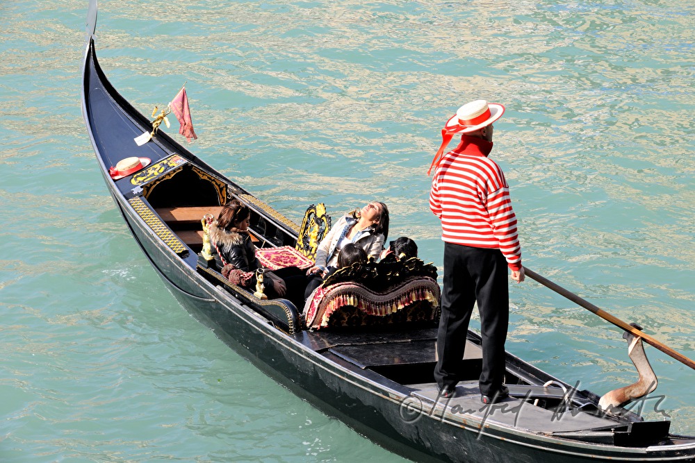 Gondel auf dem Canal Grande