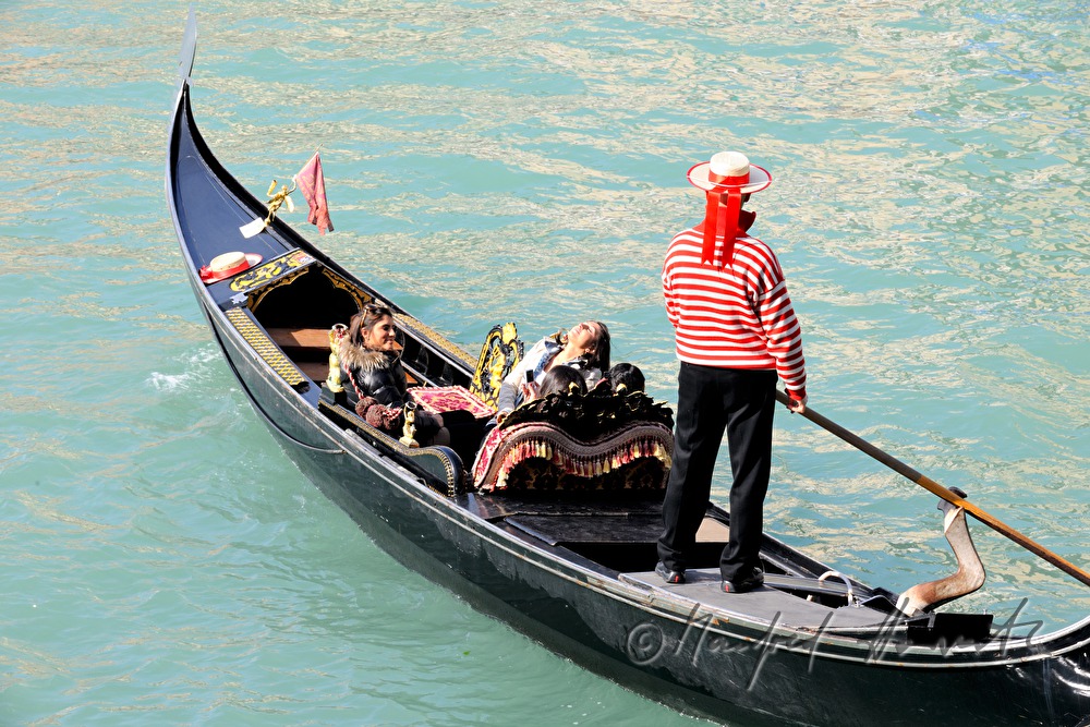 Gondel auf dem Canal Grande