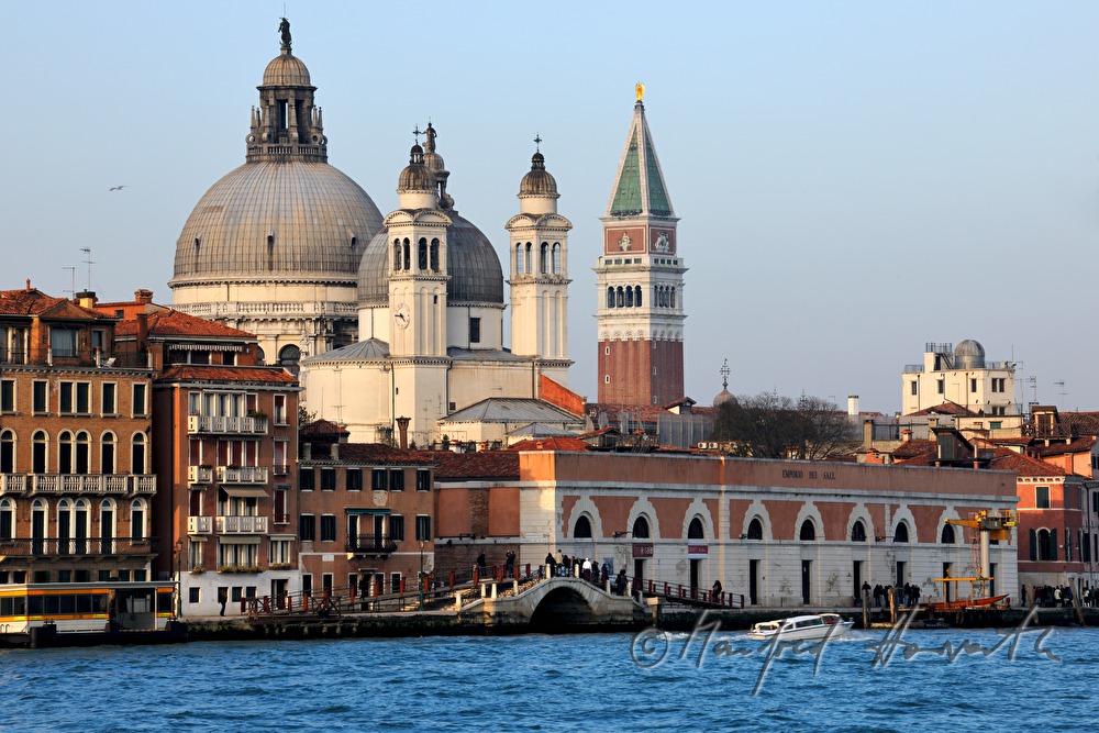 Canal Grande mit Markusplatz (Piazza San Marco)