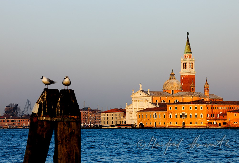 Kloster, Kirche und Insel San Giorgio