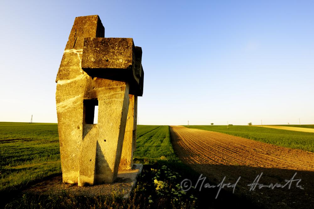 Skulptuen des Bildhauers Karl Prantl