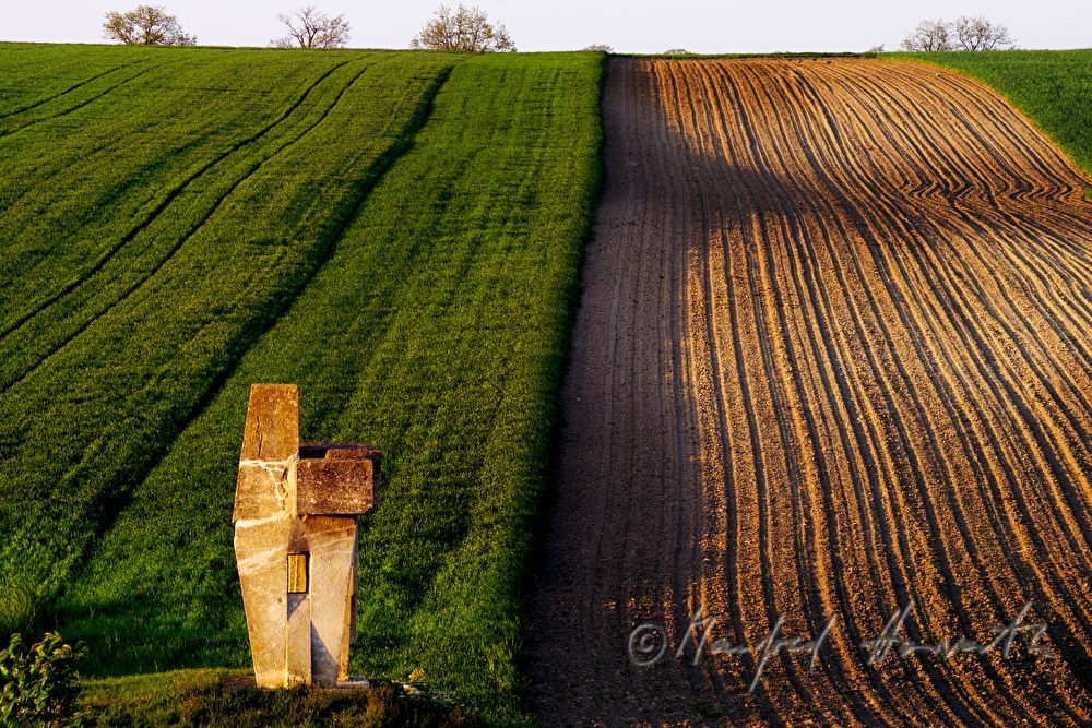 Skulptuen des Bildhauers Karl Prantl