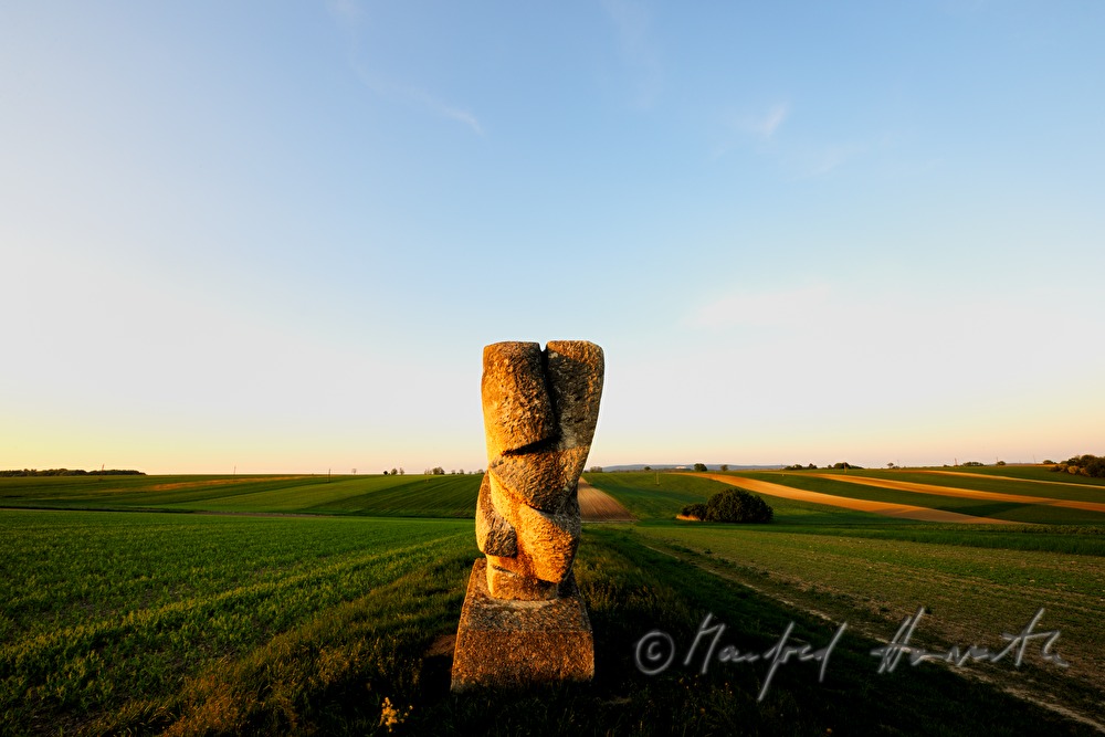 Skulptuen des Bildhauers Karl Prantl