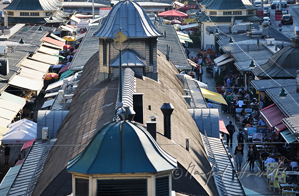 Marktstände an der Wienzeile