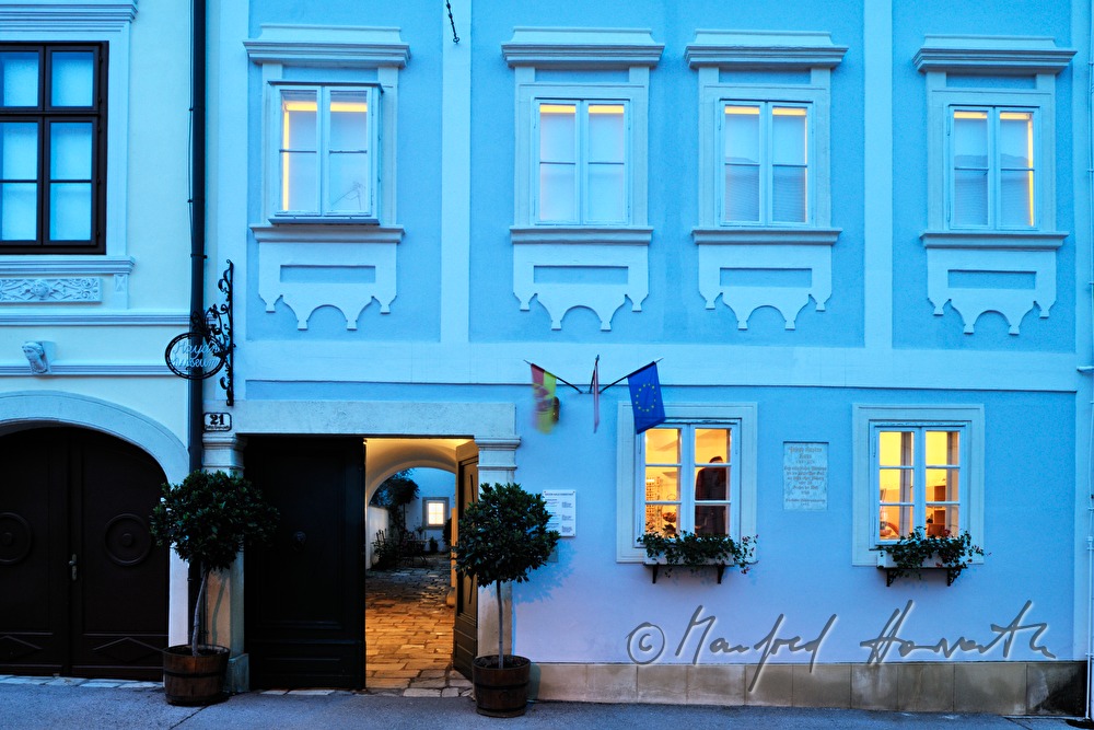 Fassade des Haydn-Wohnhauses in der Haydngasse