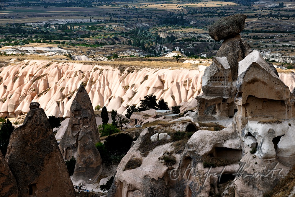 Burgfelsen und Tuff-Fels-Formationen