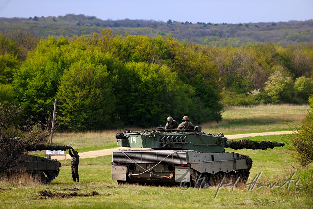 Panzer des Österreichischen Bundesheeres bei Truppenübung