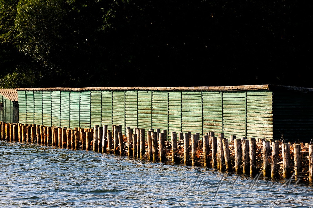 Bootshäuser an der Binnenmüritz