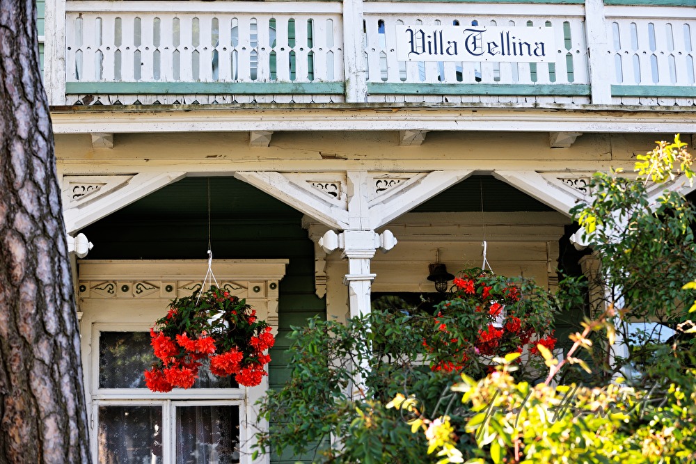Balkon der Villa Tellina in der Appelgrenintie Strasse
