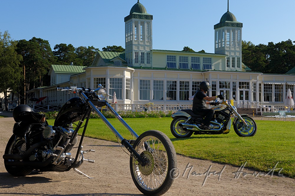 Harley Davidson Treffen im Kurpark