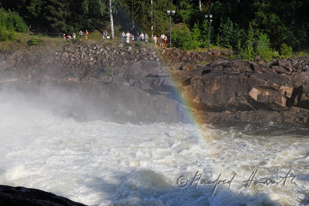 Wasserfall des Vuoksi Flusses