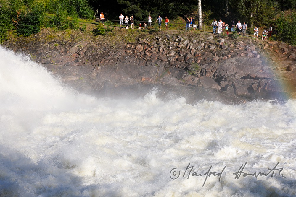 Wasserfall des Vuoksi Flusses