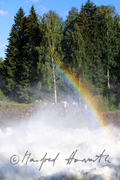 Wasserfall des Vuoksi Flusses
