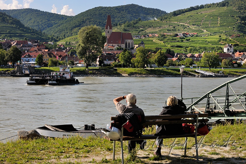 Rollfähre Weissenkirchen - Rossatzbach