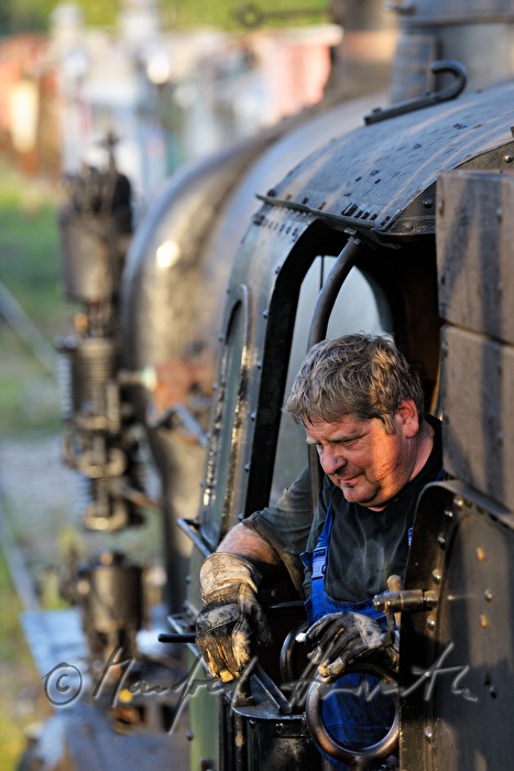 Lokomotivführer der Lokomotive 190.13