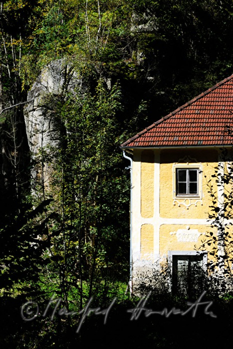 Mühle am Ufer der Waldaist
