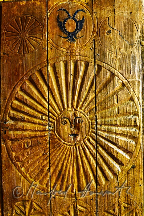 Sonnentor mit Jin-Jang-Symbol (1810-1850)