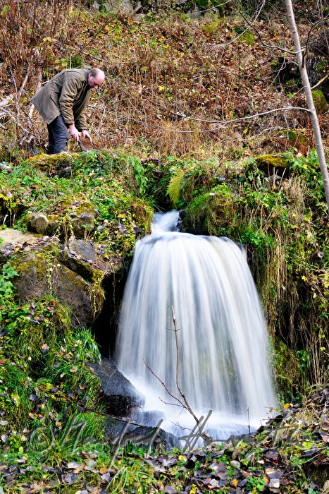 Müllner stellt den Wasserstrahl ein
