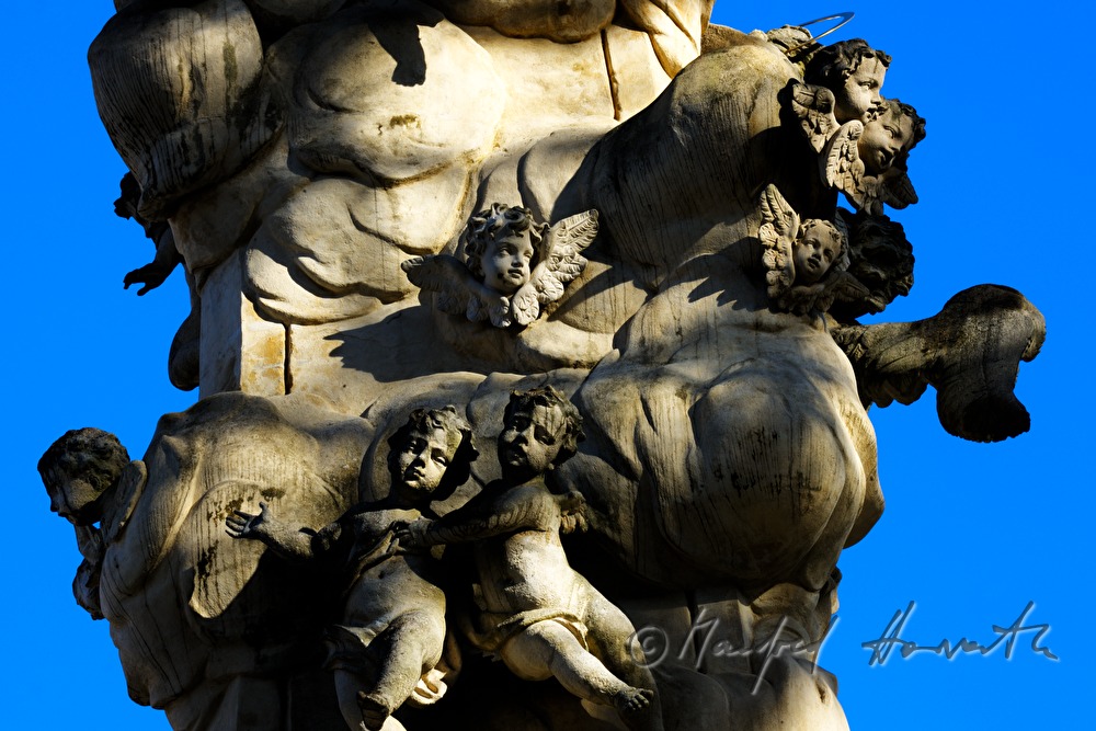 Dreifaltigkeitssäule (Pestsäule) im Innenhof